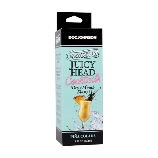 JUICY HEAD - COCKTAILS - DRY MOUTH SPRAY - PINA COLADA - 2 FL OZ / 59 ML