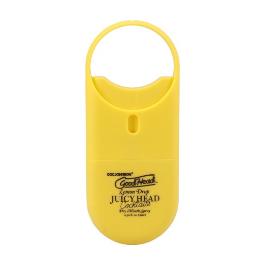JUICY HEAD - COCKTAILS - DRY MOUTH SPRAY TO-GO - LEMON DROP - 0.3 FL OZ / 9 ML