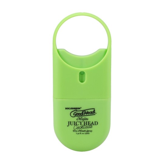 JUICY HEAD - COCKTAILS - DRY MOUTH SPRAY TO-GO - MOJITO - 0.3 FL OZ / 9 ML