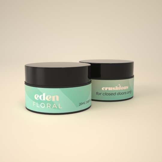 MASSAGEKERZE EDEN MIT PHEROMONEN UND BLUMENAROMA 20ML CRUSHIOUS