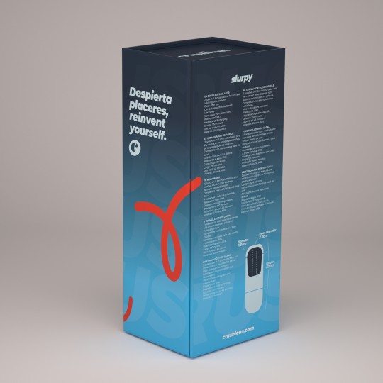 SLURPY MASTURBATEUR DÉTACHABLE 2 EN 1 CRUSHIOUS