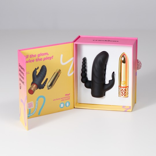 ROMANOV VIBRADOR CLÁSICO CON FUNDA DE SILICONA EXTRAÍBLE CRUSHIOUS