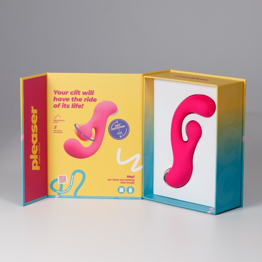 PLEASER VIBRATEUR AVEC STIMULATION ROTATIVE CRUSHIOUS