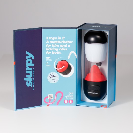 CRUSHIOUS SLURPY 2 IN 1 DETACHABLE MASTURBATOR