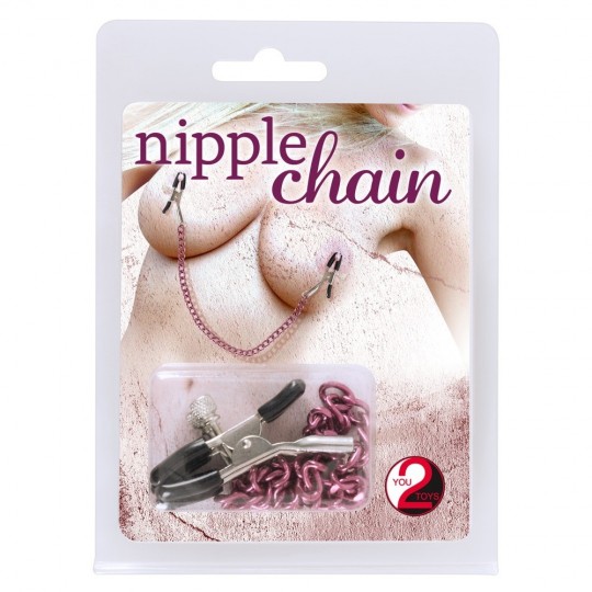 NIPPLE CLAMPS WITH CHAIN