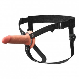 HOLLOW SILICONE STRAP-ON