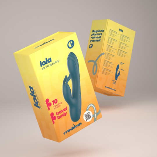 MINI VIBRADOR CONEJO LOLA CRUSHIOUS