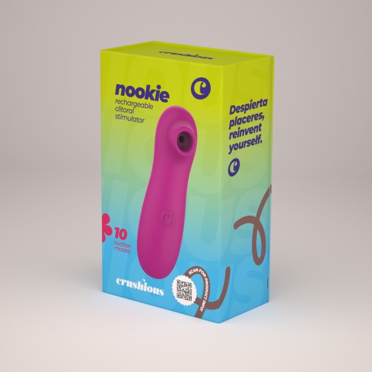 NOOKIE ESTIMULADOR CLITORIANO RECARREGÁVEL CRUSHIOUS
