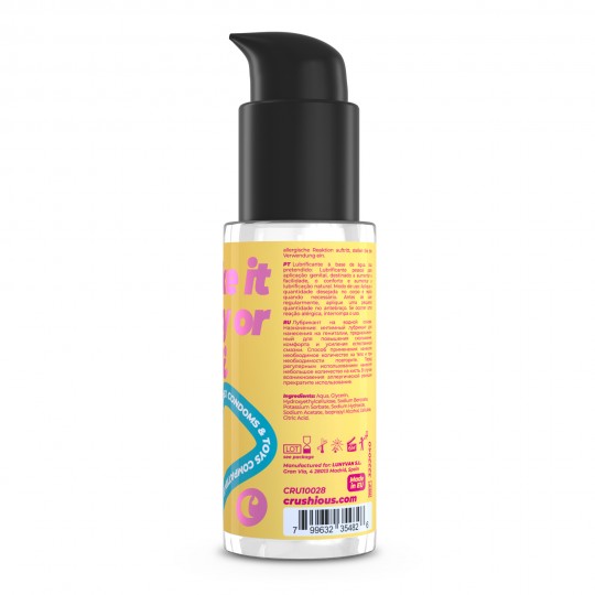 ESTIMULADOR RECARGABLE MOANSTAR CON REGALO DE LUBRICANTE A BASE DE AGUA CRUSHIOUS