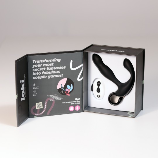 CRUSHIOUS LOKI REMOTE CONTROL RECHARGEABLE PROSTATE MASSAGER
