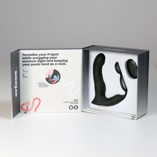 CRUSHIOUS ERIXOS PROSTATE VIBRATOR WITH REMOTE CONTROL