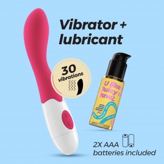 TWIGLIE VIBRATORE CON LUBRIFICANTE A BASE D'ACQUA INCLUSO CRUSHIOUS