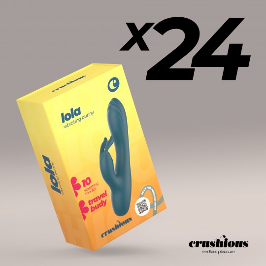 PACK DE 24 MINI VIBRADOR COELHO LOLA CRUSHIOUS