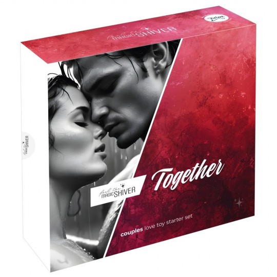 SET FÜR PAARE COUPLE'S LOVE TOY STARTER TOGETHER MAGIC SHIVER