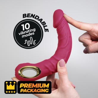 VIBRADOR FLEXIBLE MAGNUS BEND ROSA CRUSHIOUS