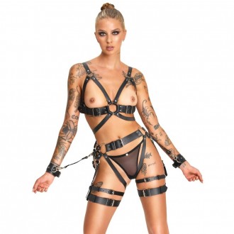 LEATHER HARNESS SET