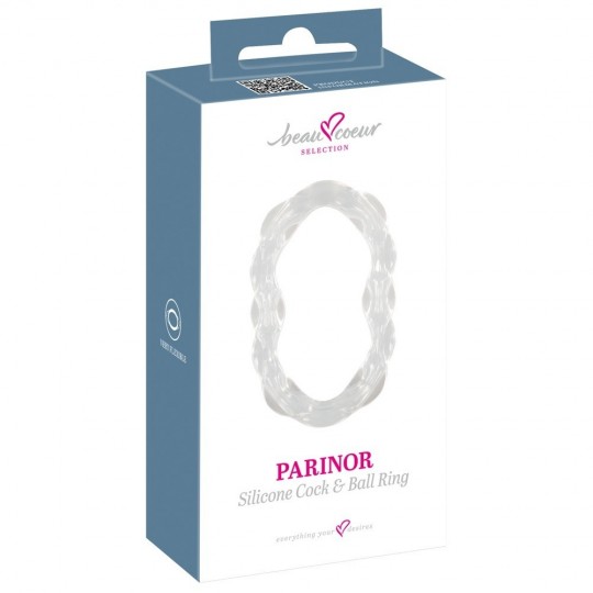 PARINOR SILICONE COCK &amp; BALL RING