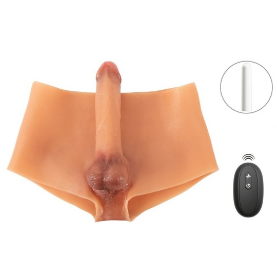 ULTRA REALISTIC VIBRATING PENIS PANTS
