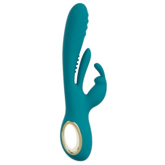 RABBIT VIBRATOR WITH THRUST FUNCTION AND G-SPOT STIMULATION