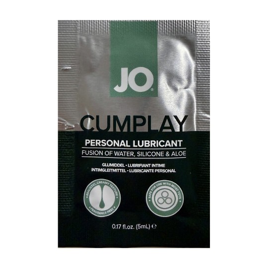 CUM PLAY - HYBRID LUBRICANT - 0.17 FL OZ / 5 ML - SACHET