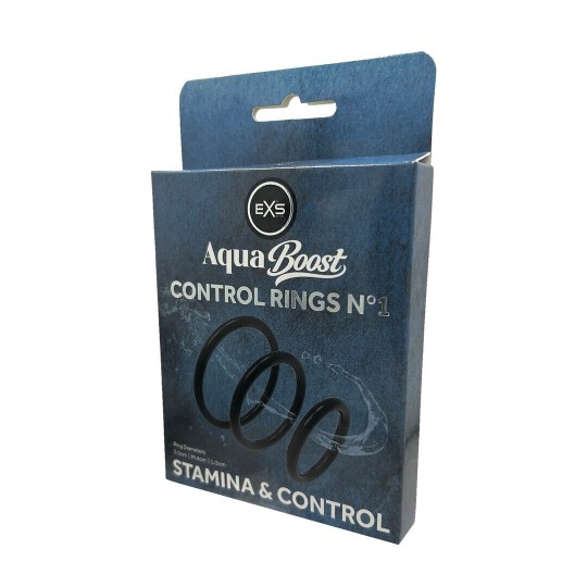 EXS AQUABOOST - CONTROL RINGS (S/M/L) - BLACK