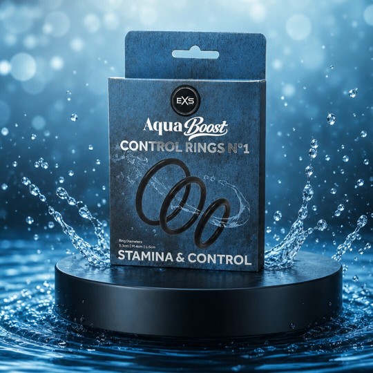 EXS AQUABOOST - CONTROL RINGS (S/M/L) - BLACK