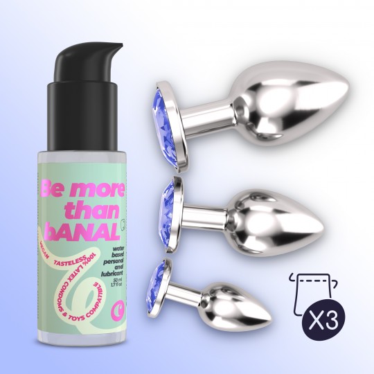 BIJOU ANAL WET TRAIN TRIO CRUSHIOUS BLU