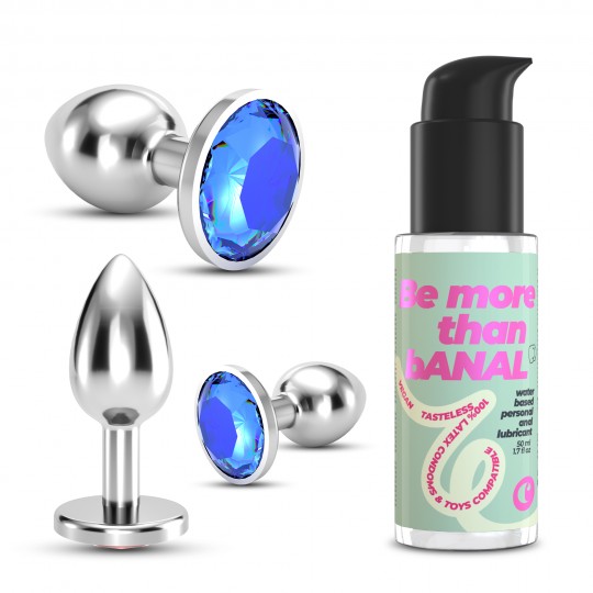 BIJOU ANAL WET TRAIN TRIO CRUSHIOUS BLU