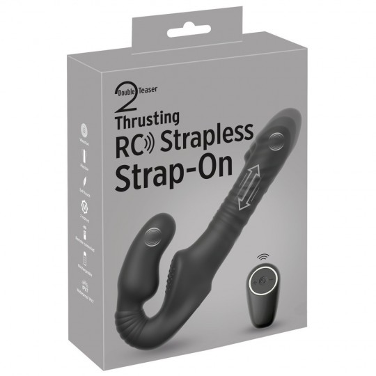 RC STRAPLESS STRAP-ON THRUSTING DOUBLE TEASER