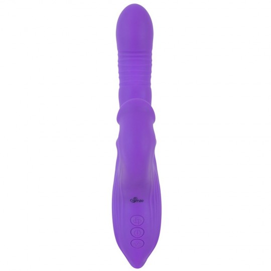 THRUSTING VIBRATOR WITH A MOVING RING