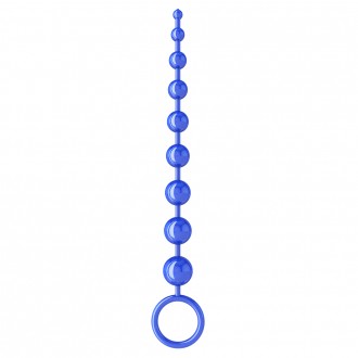 SEX PLEASE! SEXY BEADS 9 ANAL BEADS BLUE