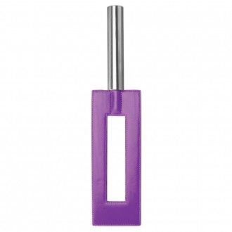 OUCH! LEATHER GAP PADDLE PURPLE