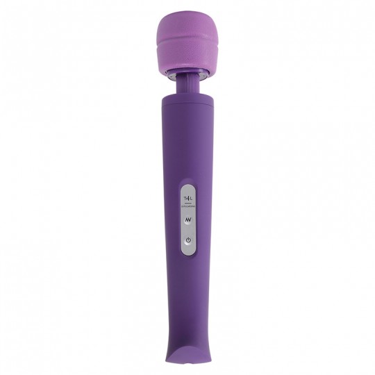 MASSAGGIATORE CON CARICATORE USB CANDY PIE BACCHETTA MAGICA VIOLA