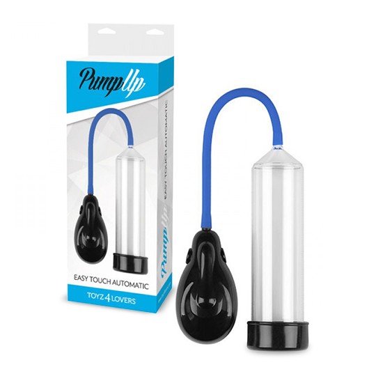 BOMBA PARA EL PENE AUTOMÁTICA EASY TOUCH TRANSPARENTE