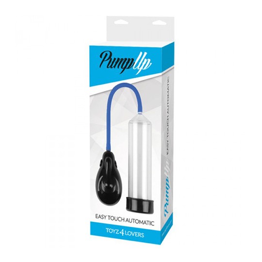 BOMBA PARA EL PENE AUTOMÁTICA EASY TOUCH TRANSPARENTE
