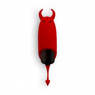 ADRIEN LASTIC POCKET VIBE DEVOL VIBRATING BULLET RED