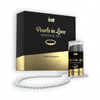 GEL DE MASSAGEM COM COLAR DE PÉROLAS PEARLS IN LOVE INTT 15 ML