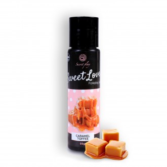 SWEET LOVE TOFFEE FLAVOURED LUBRICANT GEL SECRET PLAY 60ML