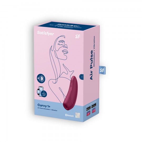 STIMOLATORE CURVY 1 + CON APP RED SATISFYER
