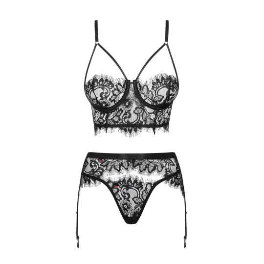 SET SFERZANTE OSSESSIVO NERO