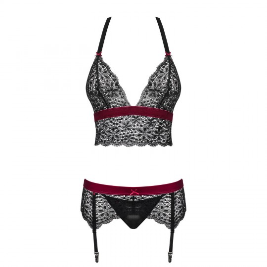 CONJUNTO ROSSITA OBSESSIVE NEGRO