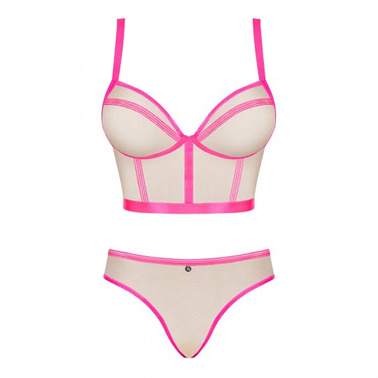 NUDELIA OSSESSIVO ROSA TOP SET