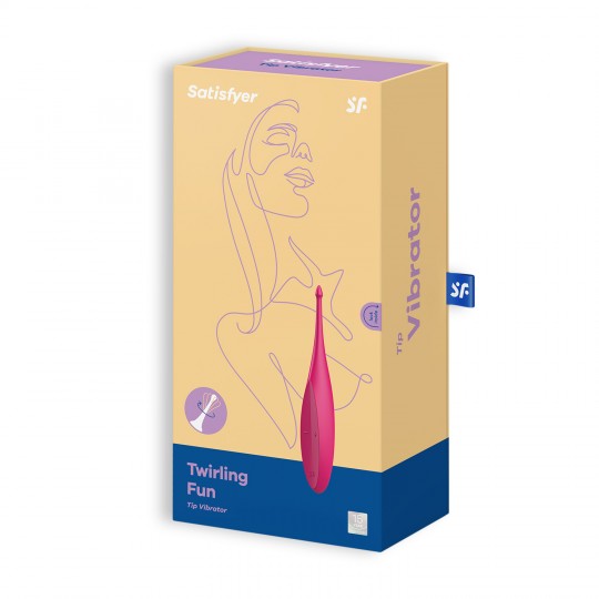 VIBRATORE TWIRLING DIVERTIMENTO SATISFYER ROSA