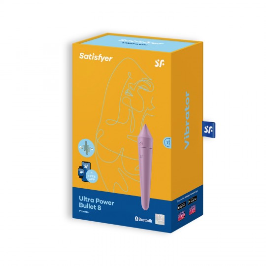 УДОВЛЕТВОРИТЕЛЬ УЛЬТРАМОЩНАЯ ПУЛЯ 8 СИРЕНЕВЫЙ