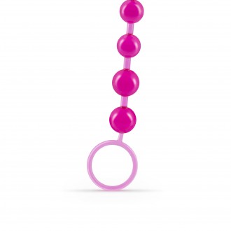 PACK OF 32 10 BEAD ANAL CHAIN CRUSHIOUS PINK