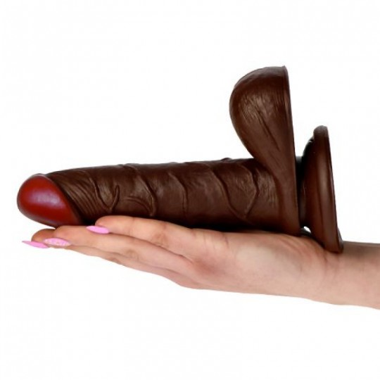 DILDO REALÍSTICO REAL RAPTURE EARTH FLAVOUR 6.5&#039;&#039; NEGRO