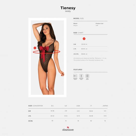 BODY TIENESY TAMANHO QUEEN OBSESSIVE