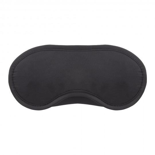 2 MASQUES DE NUIT EN SATIN CRUSHIOUS NOIR &amp; ROUGE