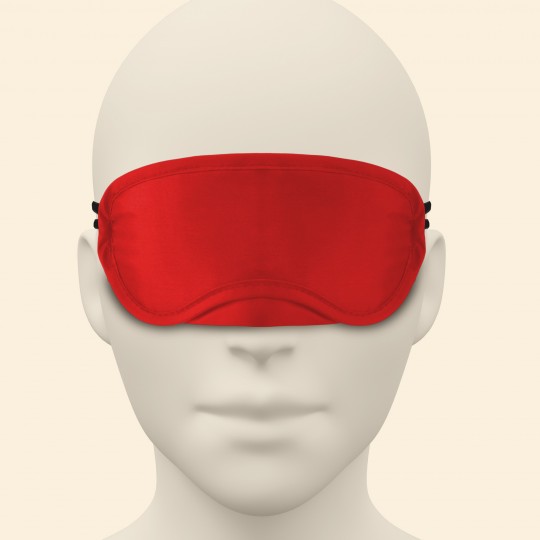 PACK DE 30 2 ANTIFACES DE SATÉN CRUSHIOUS NEGRO &amp; ROJO