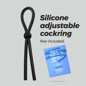 ANELLO REGOLABILE DEL PENE DEL SILICONE BILLY L'ANELLO CRUSHIOUS